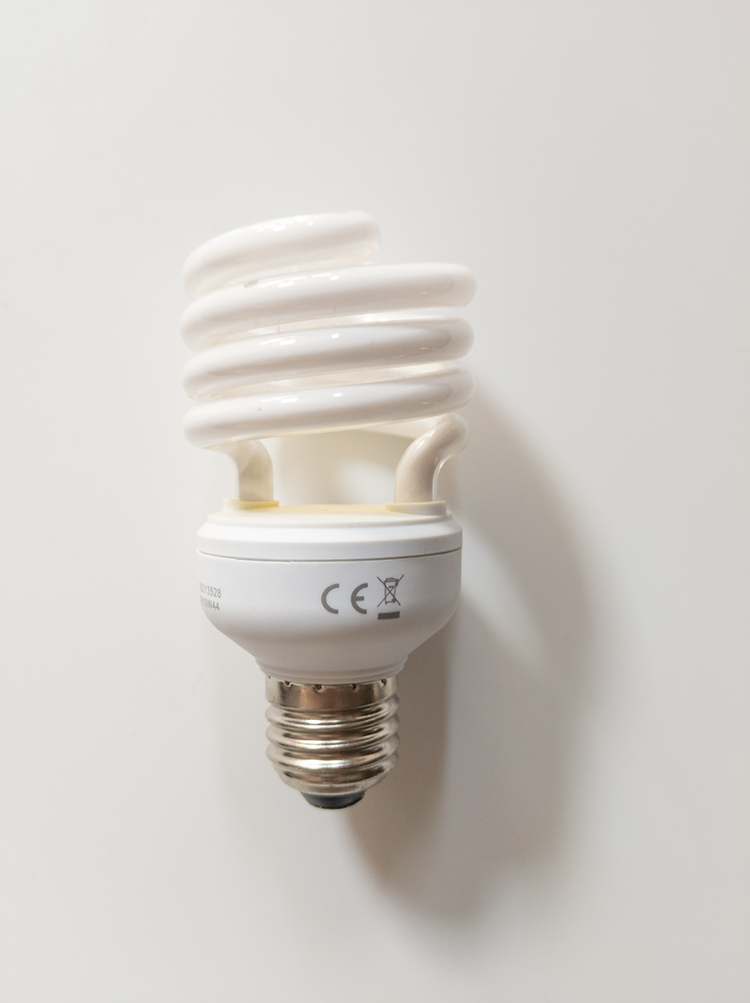 A twisted CFL bulb