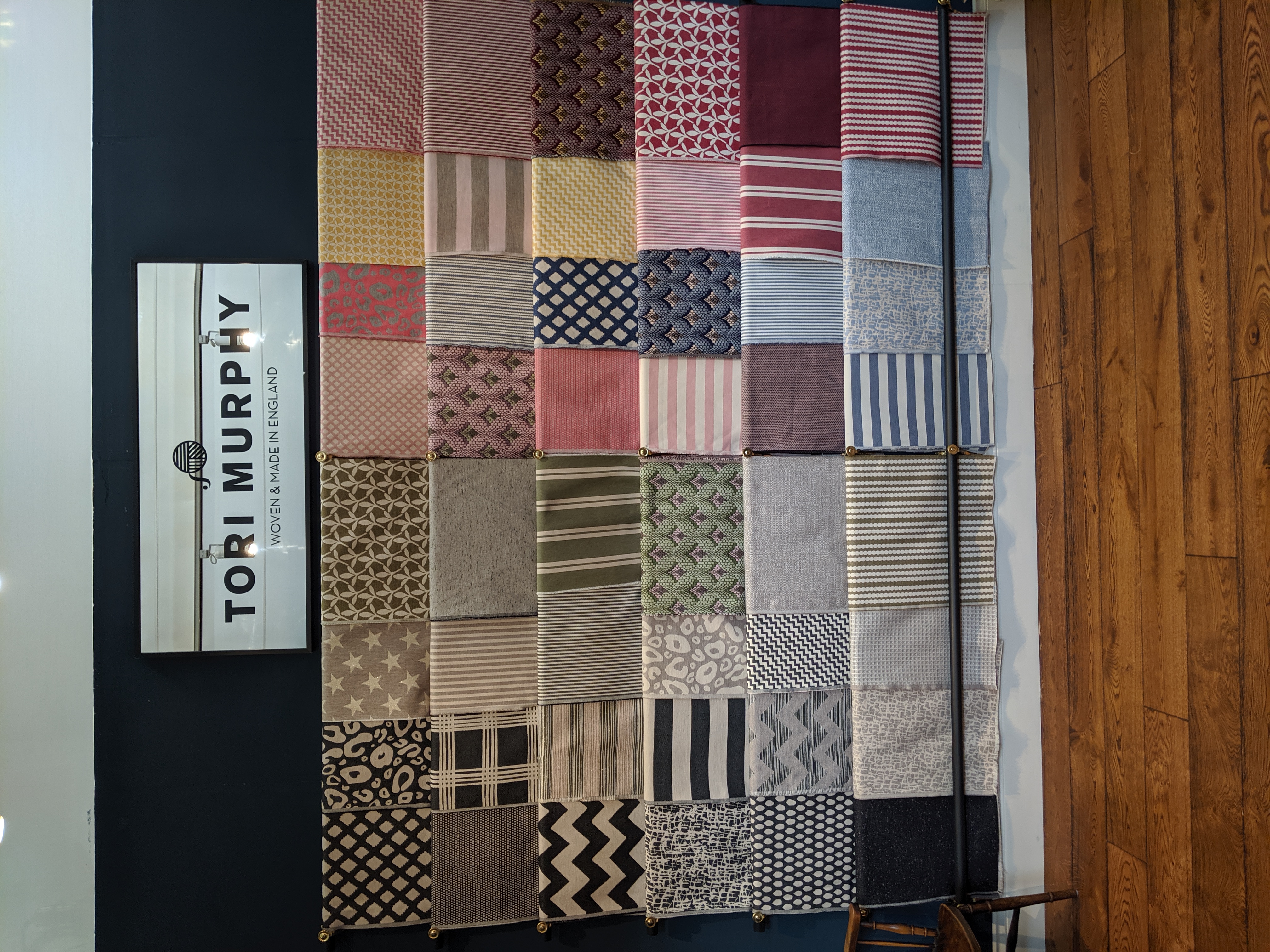 Tori Murphy textiles - woven and made in England.