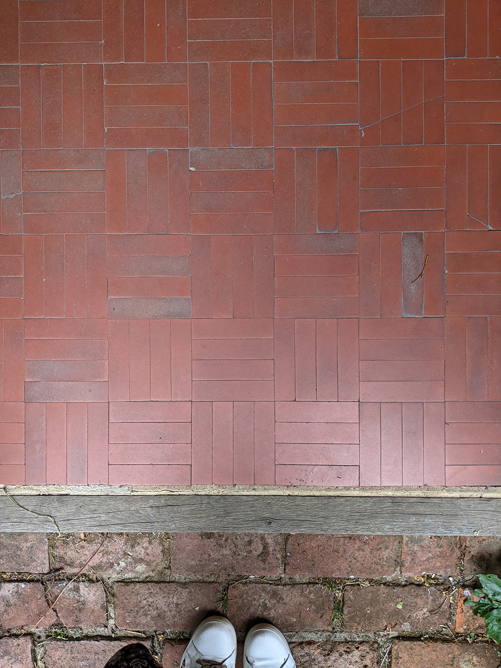 A photo I took of the flooring tiles at The Red House, Bexleyheath.
